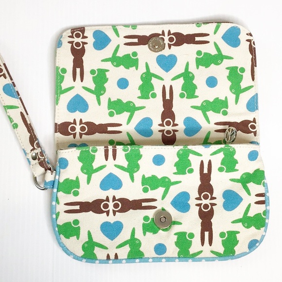 Bungalow 360 Bunny Rabbit Wristlet - Picture 3 of 7